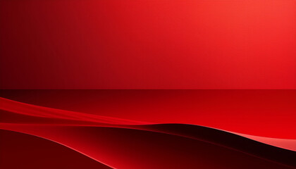 Red minimalist background with soft, subtle gradients, clean and elegant