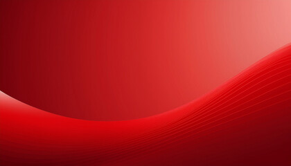 Red minimalist background with soft, subtle gradients, clean and elegant