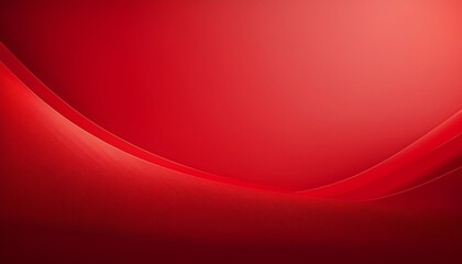 Red minimalist background with soft, subtle gradients, clean and elegant