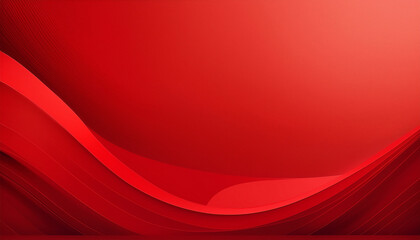 Red minimalist background with soft, subtle gradients, clean and elegant