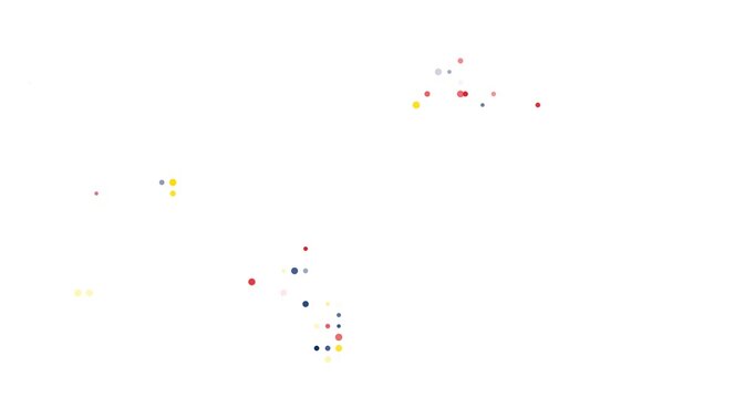 Minimal Generative Seychelles Map Animation