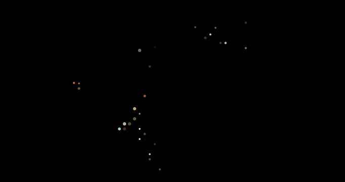 Generative Design Seychelles Outline Map