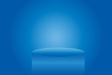 nude blue screen with position to show something,