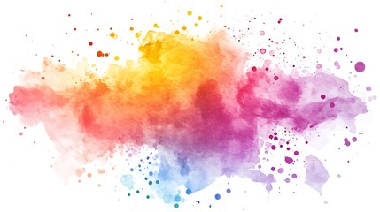 Obraz premium Abstract watercolor splash (3)