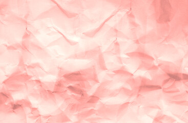 pink background crumpled paper wrapping gradation begie rose flower color texture vintage canvas, seamless pattern minimalism cardboard.