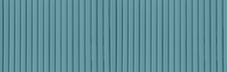 Obraz premium Wall container matal roof blue indigo corrugated iron sheet aluminium steel background wall panel tile construction siding building line pattern texture seamless architecture plate frame container