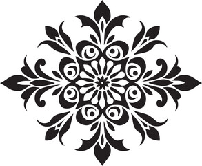 Elegant Mandala Floral Design Set