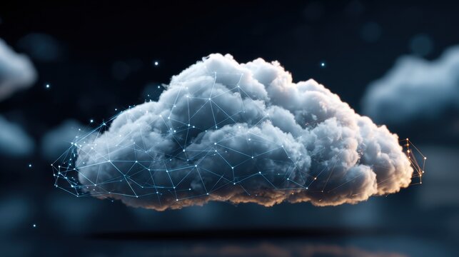 Cloud technology generates outputs such as hosted apps, processed data, and storage, ensuring businesses scale efficiently with secure internet delivery.

