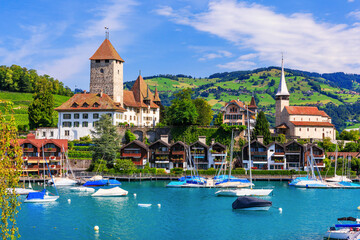Spiez Switzerland Spiez Castle Thun