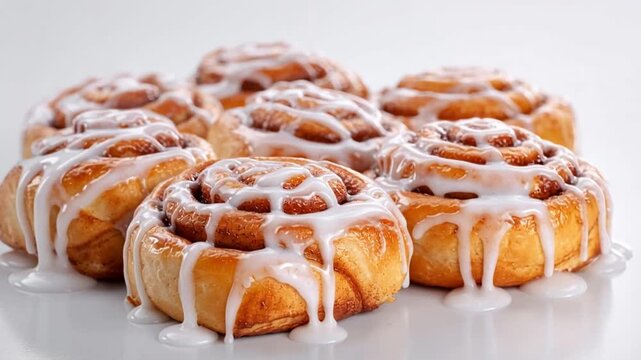 freshly baked cinnamon rolls