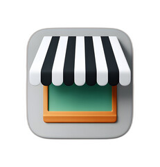 clean icon merchant transparent backgroud