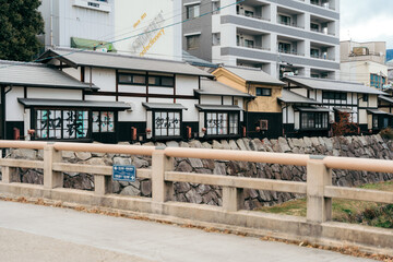 Traditional Japanese townscape