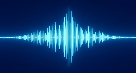 Equalizer Sound Waves Audio Voice Talking Music Line Levels for Podcasting Illustration