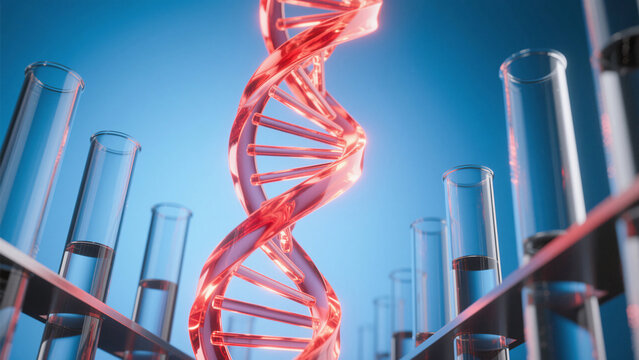 dna helix background