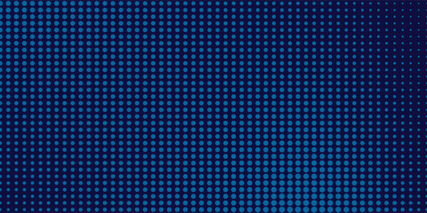 blue wavy halftone background. Dot pop art sport style vector.