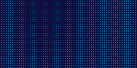 blue wavy halftone background. Dot pop art sport style vector.
