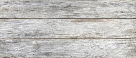 Fototapeta premium The weathered white wooden planks background with rustic texture and vintage farmhouse charm