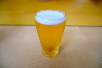 A Staple at Japanese Izakayas: Ice-Cold Draft Beer