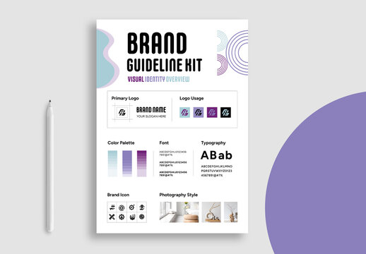 Branding Identity Kit Design Template