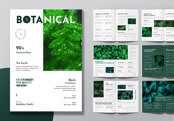 Botanical Magazine Layout