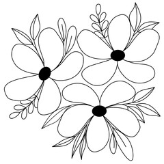 Flower sketch 