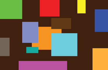 abstract background and textur with squares