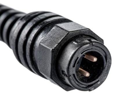 Connecting technology electrical connector industrial, isolated on transparent background, png