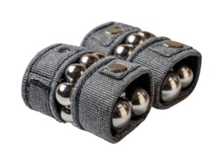 Hand grip strength training tools gym fitness equipment, isolated on transparent background, png