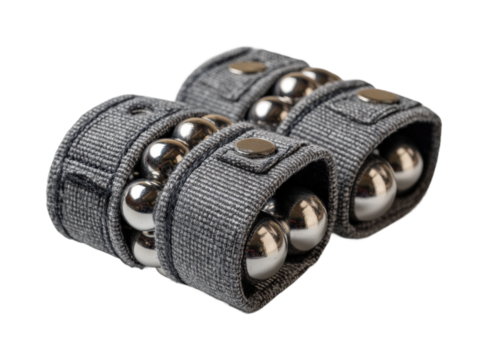 Hand grip strength training tools gym fitness equipment, isolated on transparent background, png