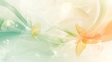Abstract floral design background