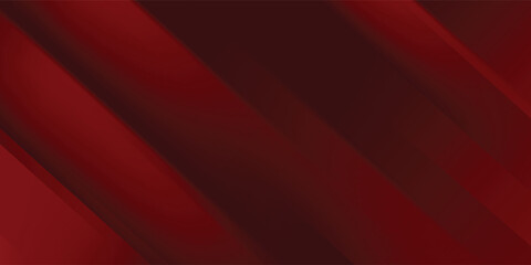 Red line with white architecture futuristic background minimal concept vector illustration subtle design.