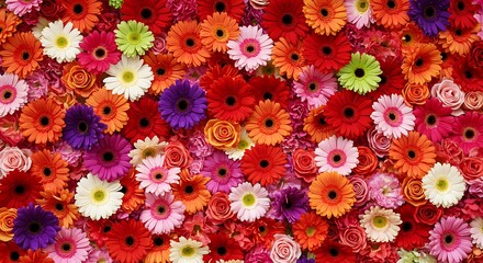 Vibrant Gerbera Daisy Tapestry