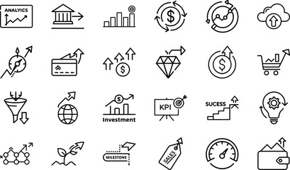 Black Floral Silhouette Vector Icons Set – Decorative Botanical Flower Clipart Bundle for Logos, Patterns, Invitations, and Digital Art