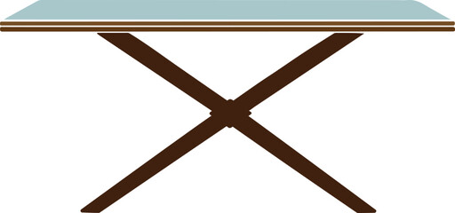 Dining Table Color Vector Design