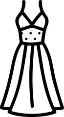 Golden sequin evening gown with deep neckline isolated on white background