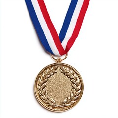 Golden Medal of Victory and Triumph , isolated on white background png