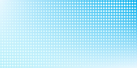 Colorful abstract background with white and blue color  halftone effect  dot pattern. Vector illustration.
