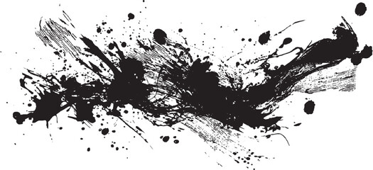 Rough ink brush stroke texture background. Artistic paint element for grunge effects. Suitable for modern creative compositions.	  brush stroke texture background. Artistic paint element for grunge 