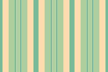 Obraz premium Seamless striped background in pastel green and beige. Clean, versatile pattern for design, textiles, web, or print projects. Calming, balanced, and retro.