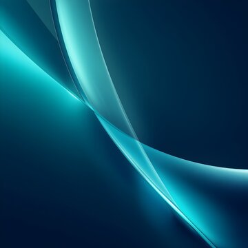 Teal-mint-cyan gradient with a glossy glass effect on deep navy &mdash; a clean and modern aesthetic with luminous highlights, subtle motion lines, and translucent overlays that convey innovation and depth.