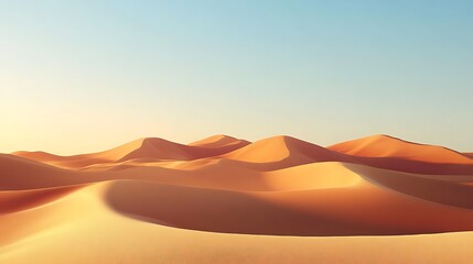Desert landscape sunrise (1)