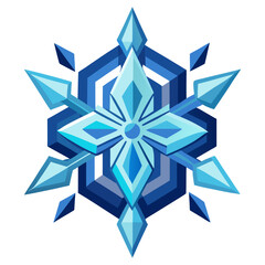  Schnee, Symbol, Icon Symbol Winter Snowflake on Winter Snow royalty free vector Pattern Schneeflocken, hellblau, Vektor, freigestellt.