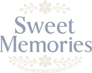 Sweet Memories Floral T-Shirt Sentimental Tee