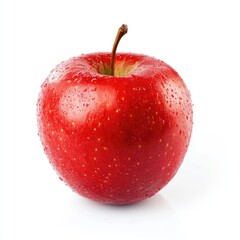 Red apple with water droplets (4)