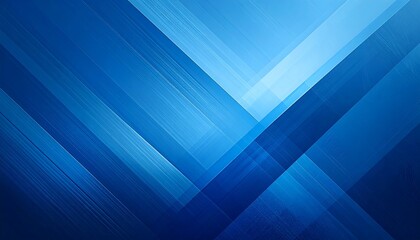 Abstract Blue Geometric Background Diagonal Lines and Shades