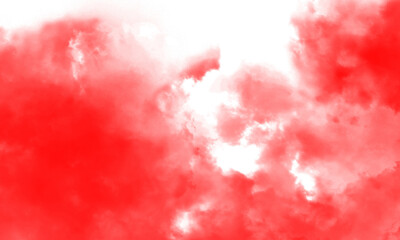 Fototapeta premium red smoke cloud fog dust isolated on transparent background. Colorful smoke smog misty fog steam explosion special effect. Smoke texture for Compositing, covering, overlay, design elements, PNG&nbsp;