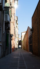 Tourist attraction in Chioggia, Italy.
Streets of a small town. Little Venice. Chioggia is a great alternative to Venice.
