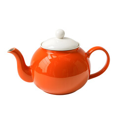 Orange Teapot A Stylish and Modern Ceramic Teapot for Tea Lovers