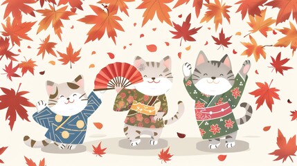 Fototapeta premium cartoon, christmas, vector, pattern, illustration, xmas, holiday, bird, seamless, fun, design, set, decoration, tree, birthday, child, funny, animal, snowman, halloween, hat, celebration, gift, card, 