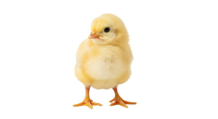 Fototapeta premium Baby chicken isolated on white background